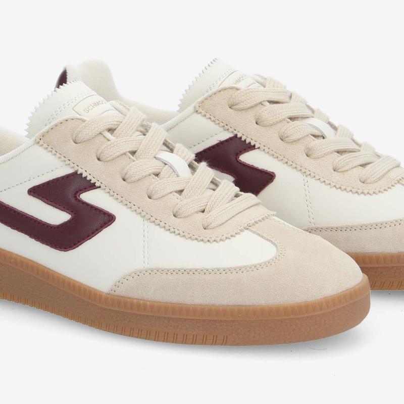 SHEFFIELD JOGGER M - NAPPA/SUEDE/NAP - BEIGE/PRUNE
